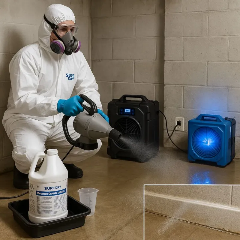 Sanitization and Odor Removal process in Dodge City, KS